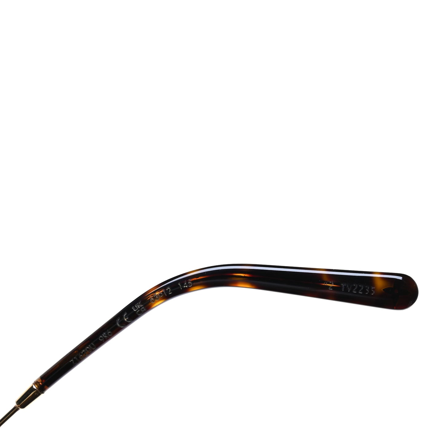 Metal The LV Pilot Sunglasses Z1620U Gradient Brown Monogram