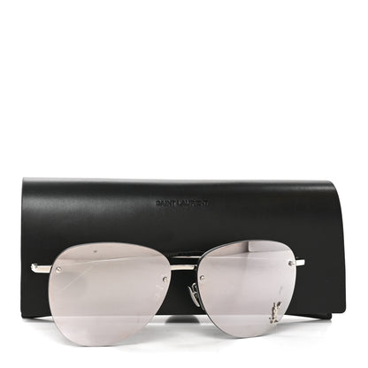Saint Laurent Metal Aviator 61mm SL 328 Sunglasses Black 8 of 8