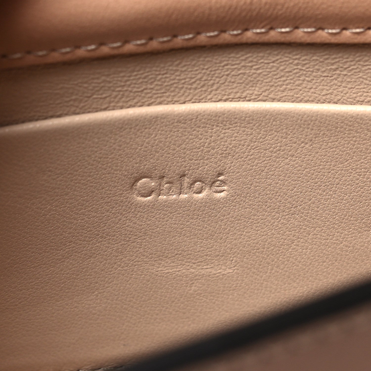 Chloe Calfskin Small Nile Bracelet Minaudiere Bag Biscotti Beige 6 of 12