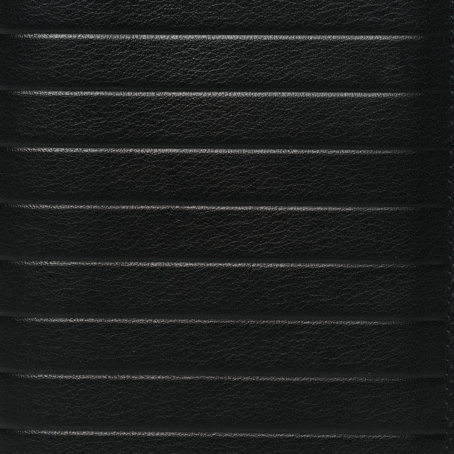 Christian Dior HOMME Calfskin Ribbed Wallet Black 8 of 8