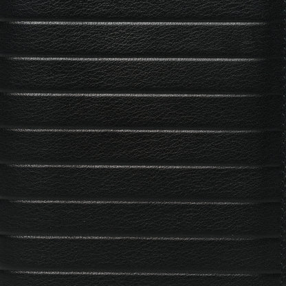 Christian Dior HOMME Calfskin Ribbed Wallet Black 8 of 8