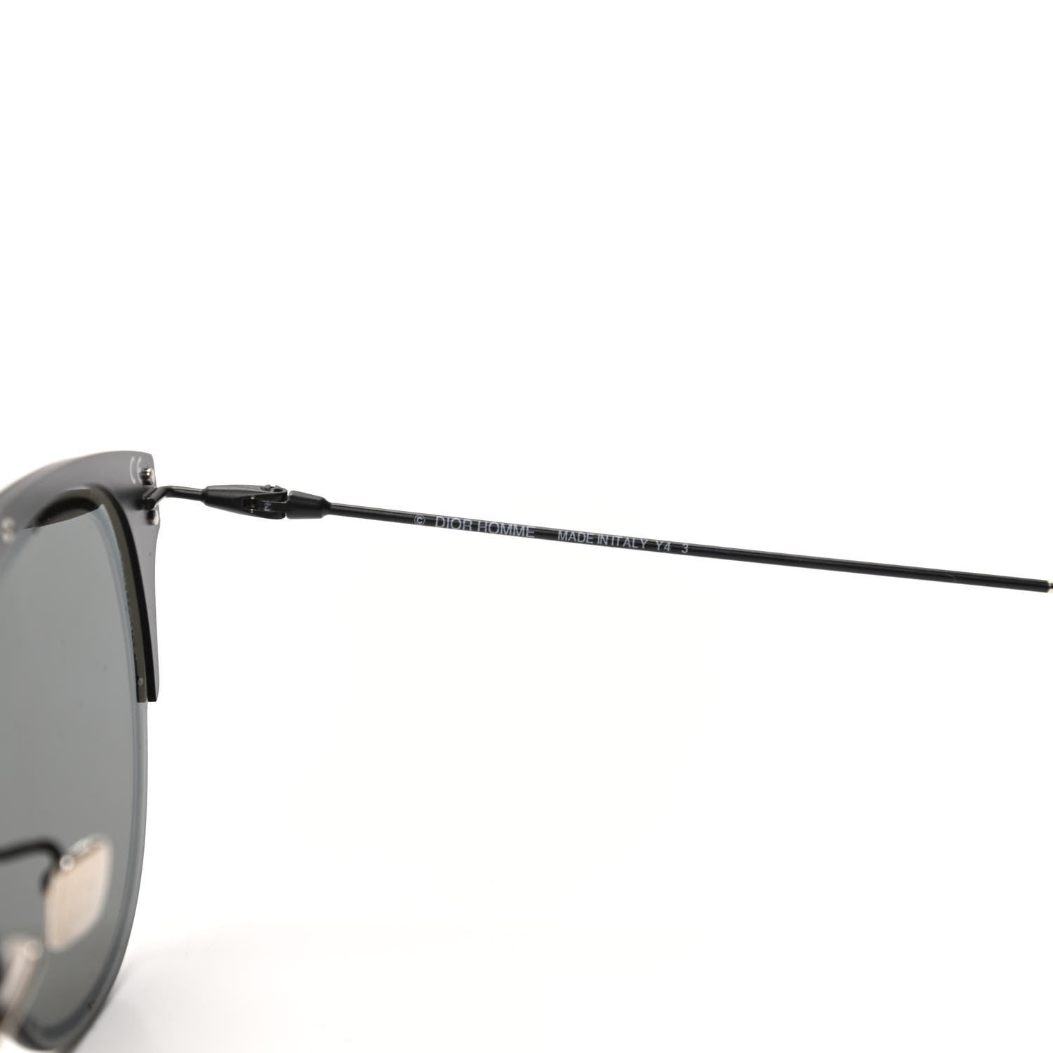 Christian Dior Homme Composit 1.0 Sunglasses Black Silver 5 of 7