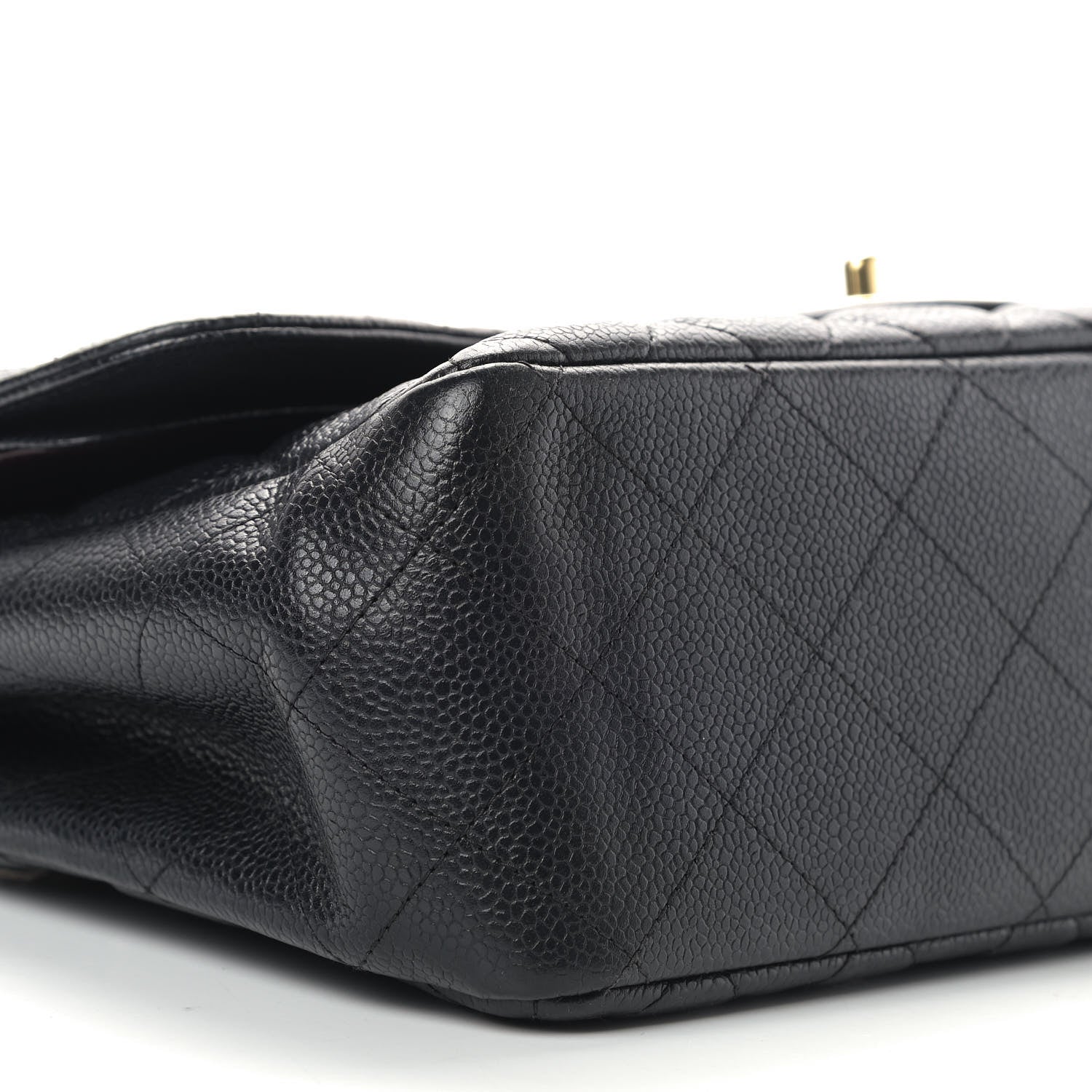 Chanel Caviar Quilted Jumbo Double Flap Black 5 of 13