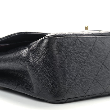Chanel Caviar Quilted Jumbo Double Flap Black 5 of 13