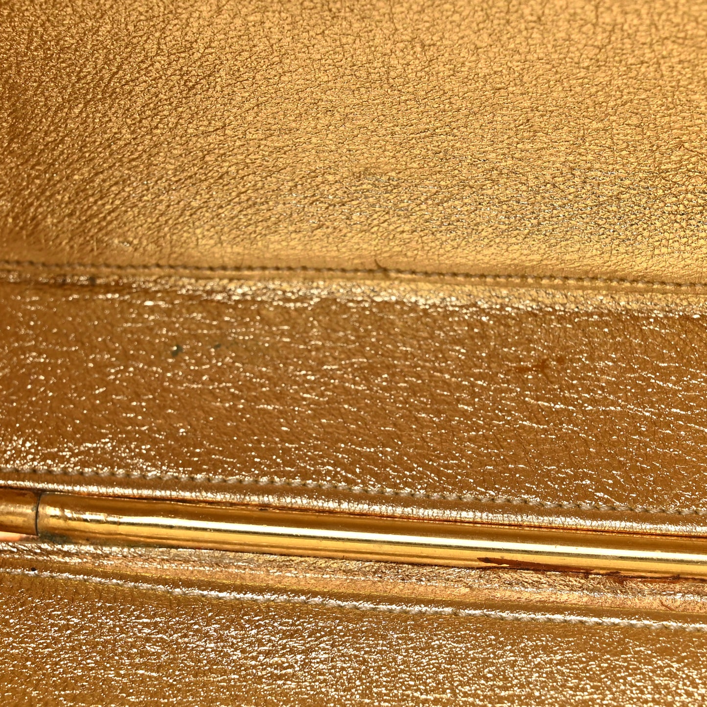 Crystal Flower Minaudiere Clutch Gold Multicolor