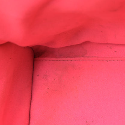 Celine Drummed Calfskin Mini Luggage Fluo Pink 6 of 20