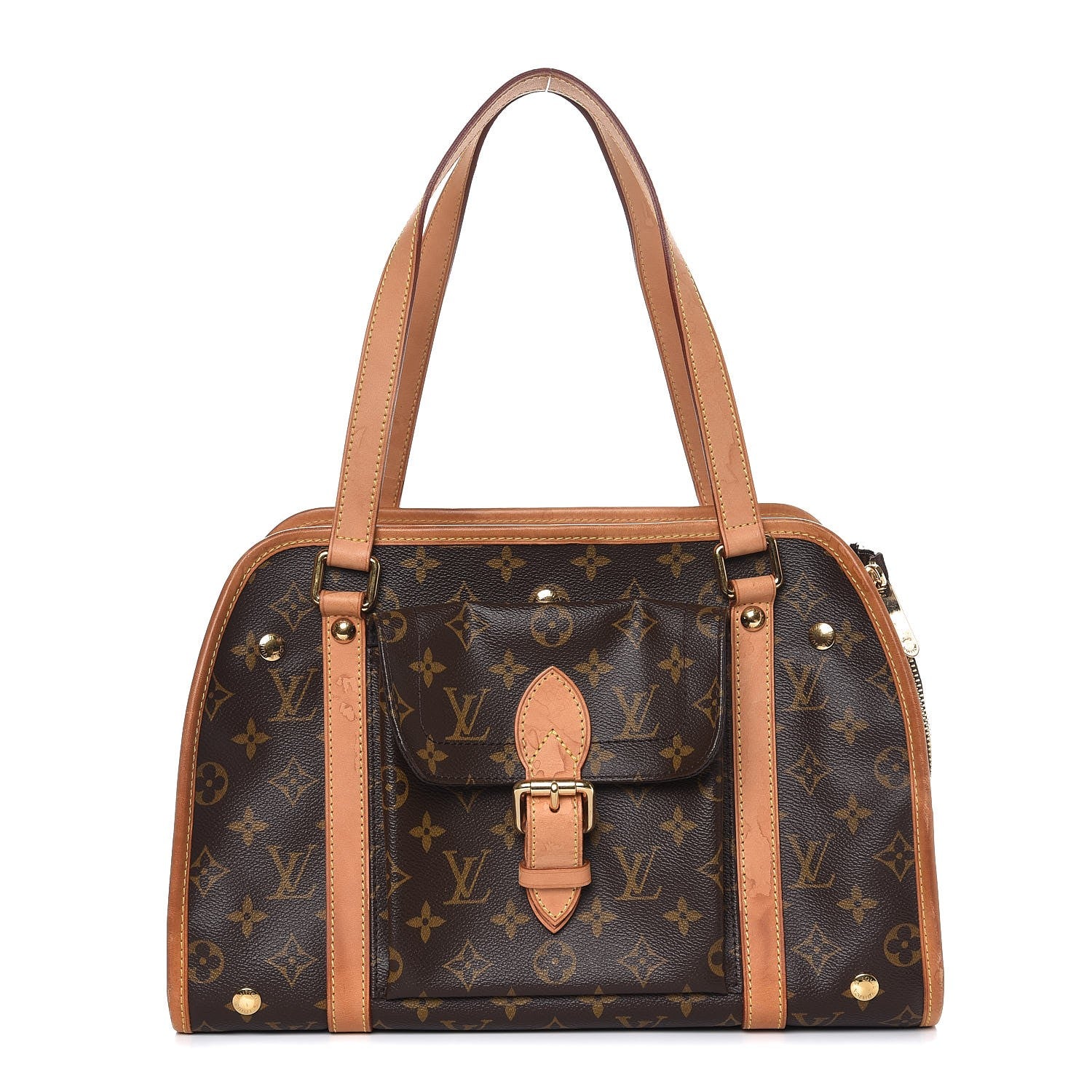 Louis Vuitton Monogram Baxter PM Dog Pet Carrier 1 of 8