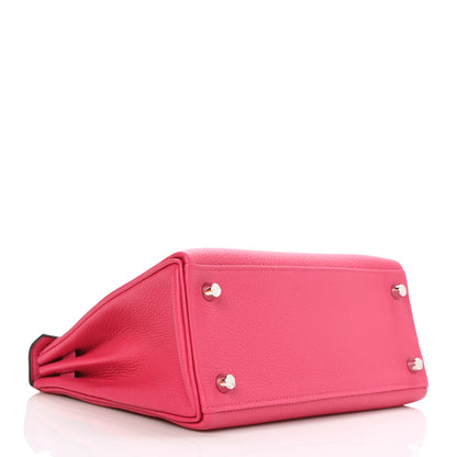 Hermes Togo Kelly Retourne 25 Rose Mexico 4 of 11