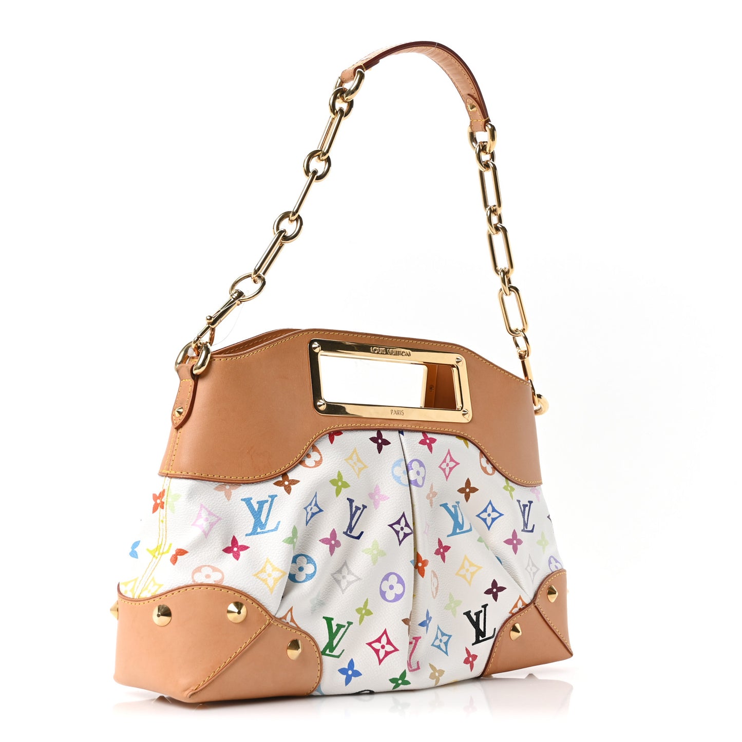 Monogram Multicolor Judy MM White