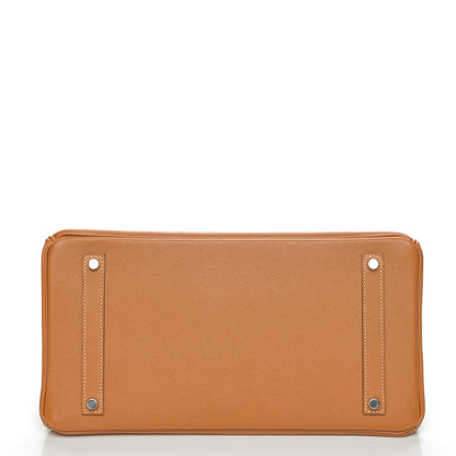 Hermes Epsom Birkin 35 Toffee 7 of 26