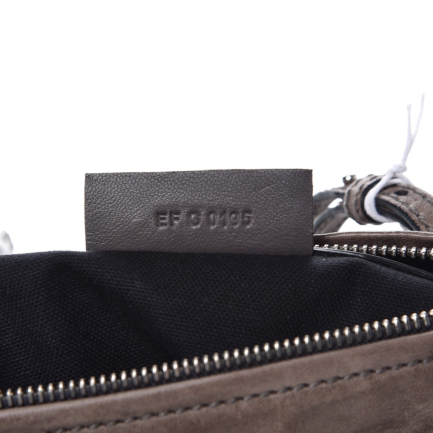 Tumbled Sheepskin Mini Pandora Charcoal