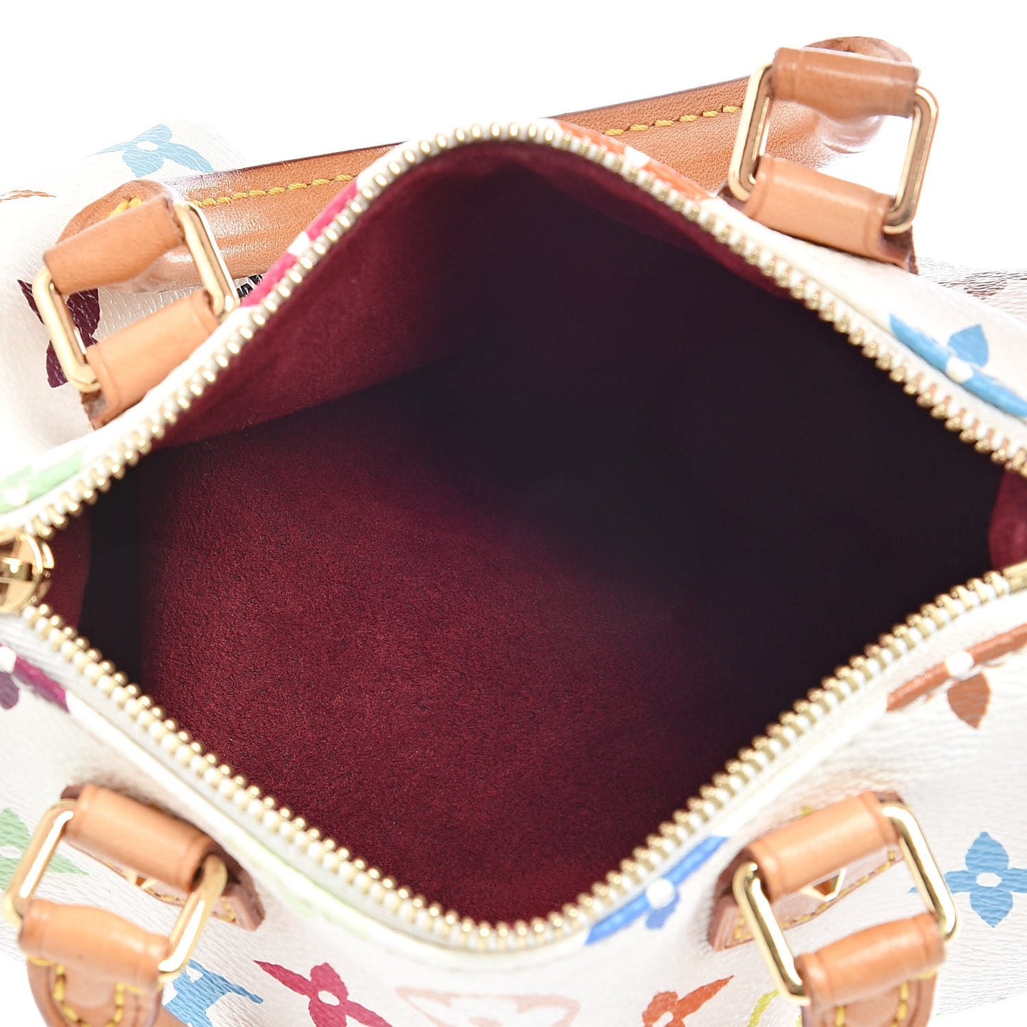 Monogram Multicolor Mini Sac HL Speedy White