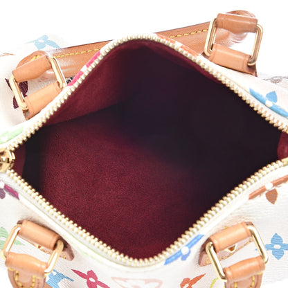 Louis Vuitton Monogram Multicolor Mini Sac HL Speedy White 5 of 11