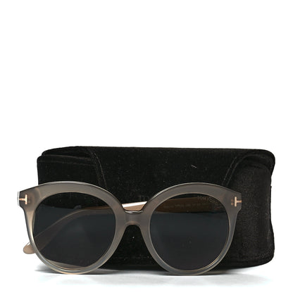 Tom Ford Monica Round Sunglasses TF429 Gold 7 of 7