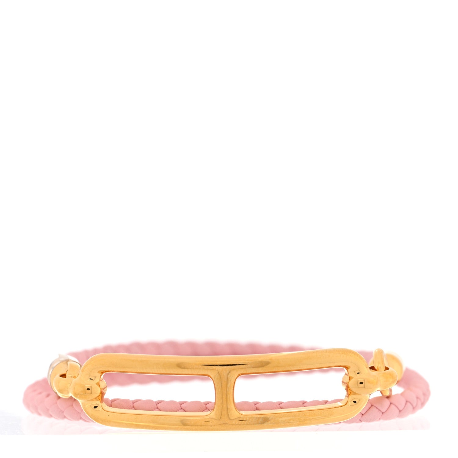 Hermes Swift Roulis Double Tour Bracelet T2 Rose Sakura 1770189