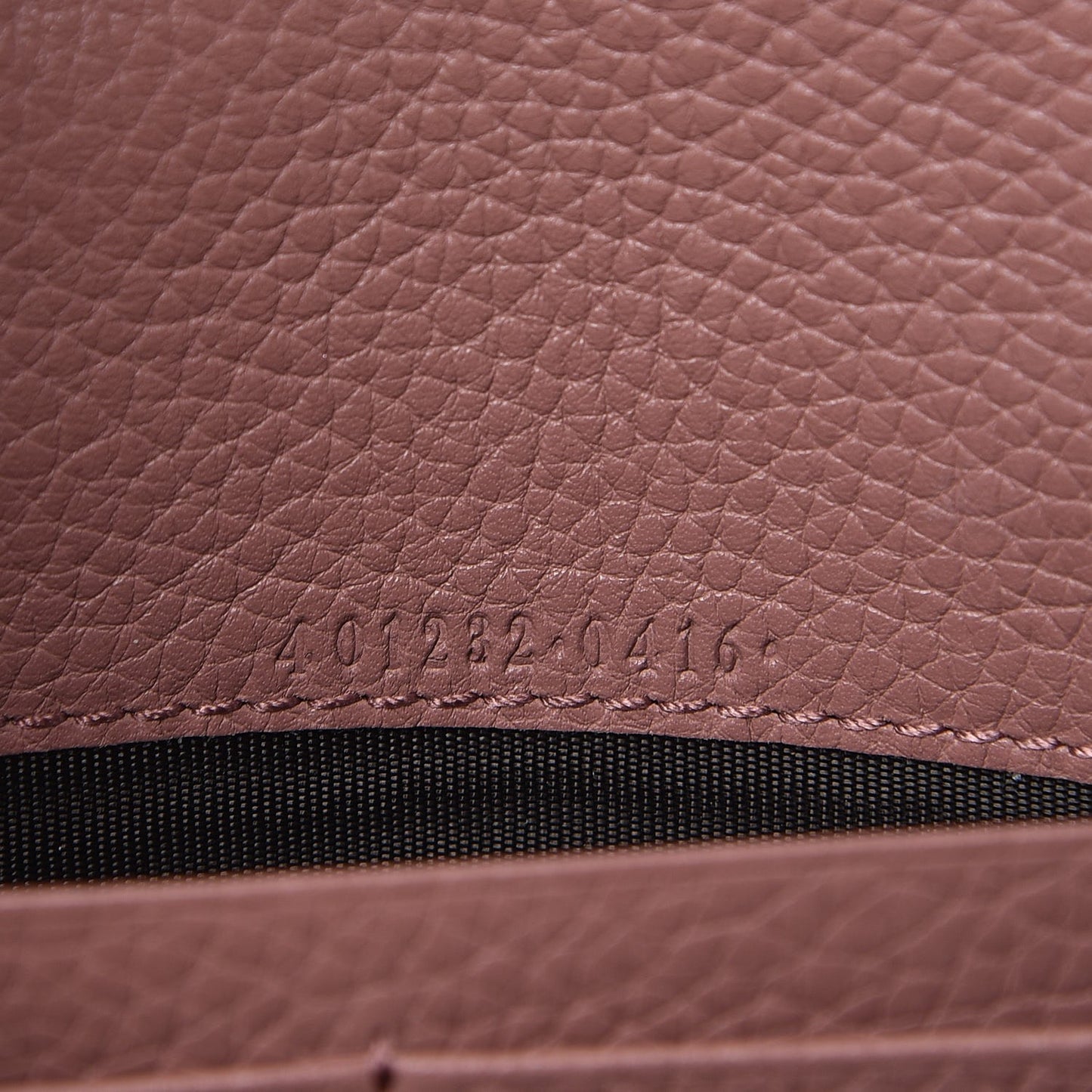 Cellarius Calfskin GG Marmont Chain Wallet Rosy Phard