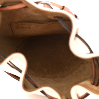 Loewe Canvas Calfskin Balloon Bucket Bag Ecru Tan 5 of 9