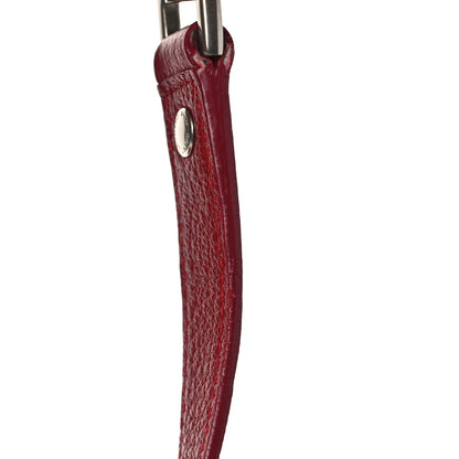 Saint Laurent Grained Calfskin Medium Monogram Sunset Satchel Red 15 of 16