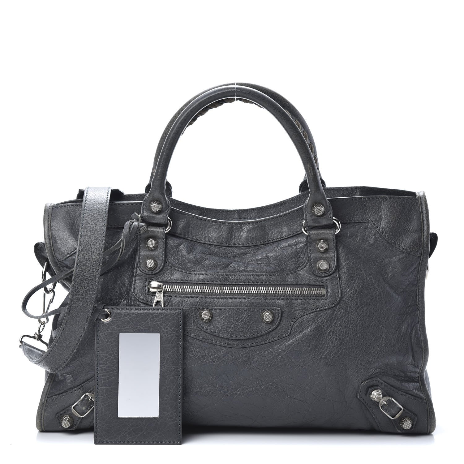 Balenciaga Agneau Giant 12 Silver Hardware Gris Tarmac 1 of 17