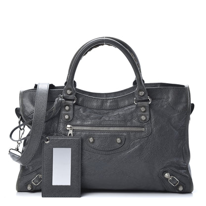 Balenciaga Agneau Giant 12 Silver Hardware Gris Tarmac 1 of 17