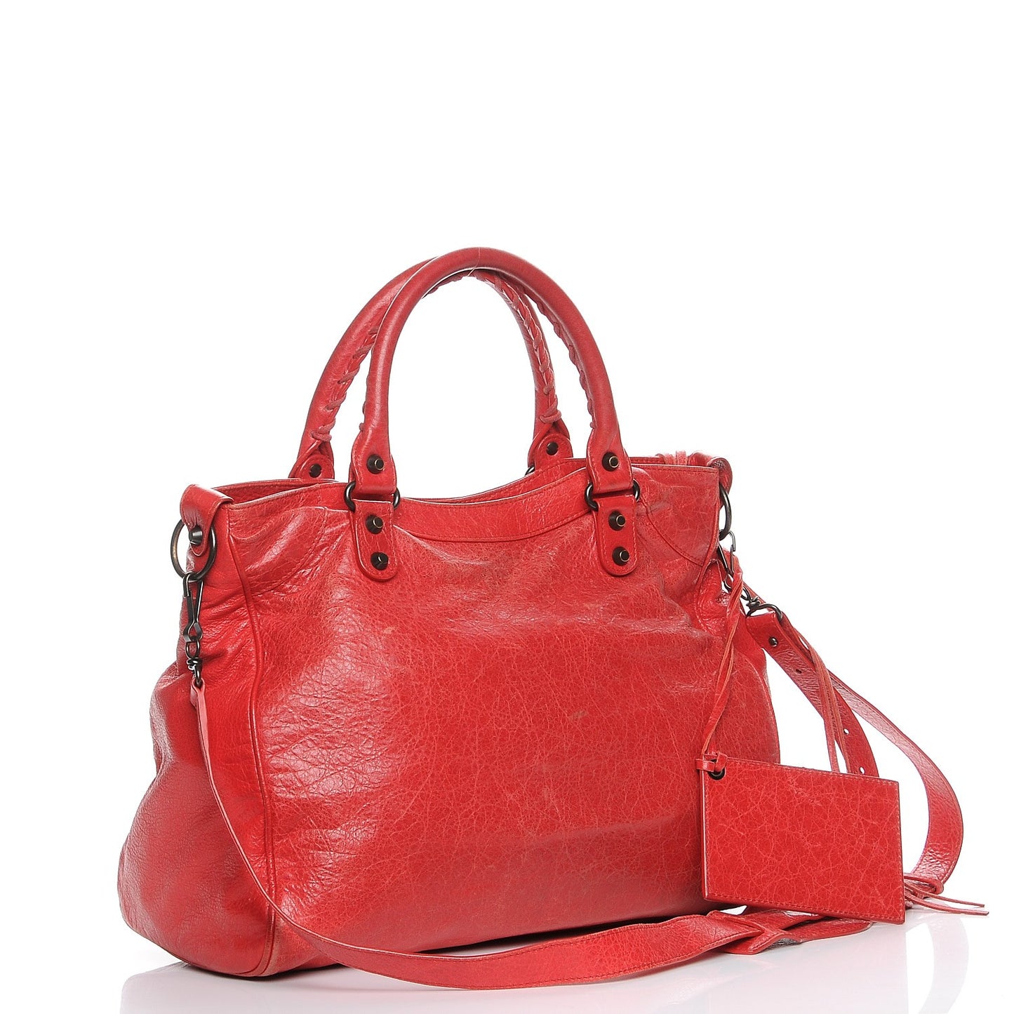 Agneau Classic Hardware Velo Rouge Cardinal