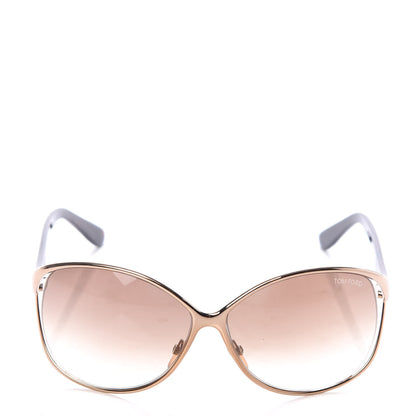 Tom Ford Metal Yvette Sunglasses TF89 Gold 2 of 8