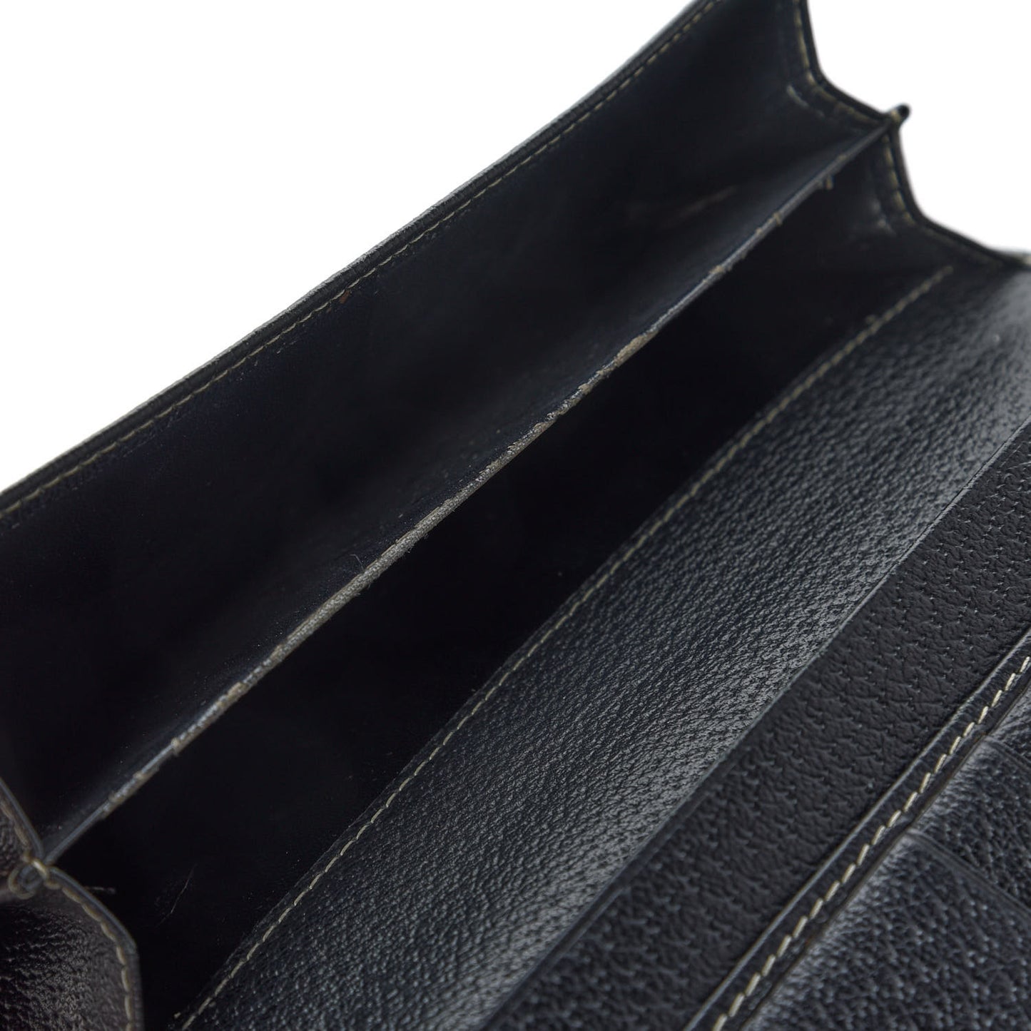 Monogram Web Bow Wallet Black