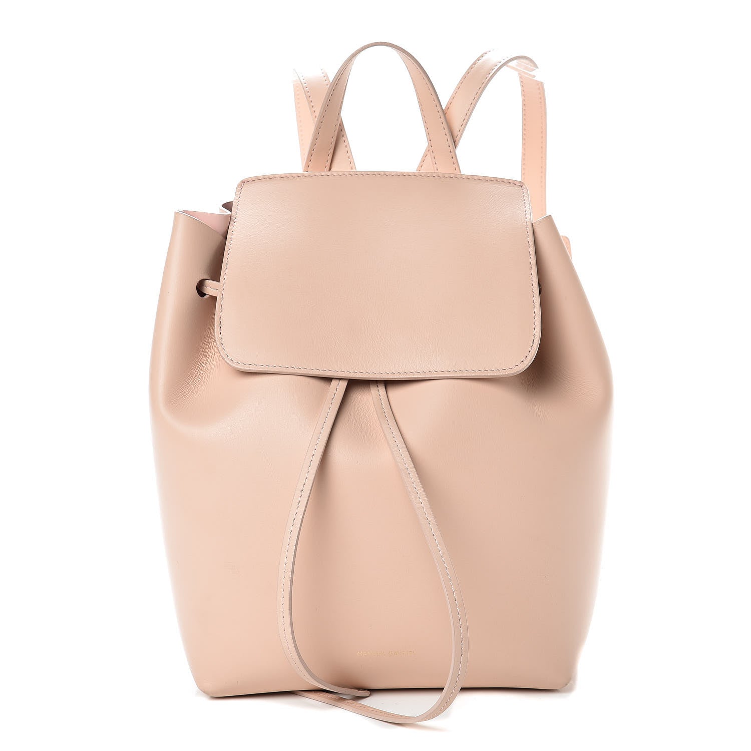 Mansur Gavriel Vegetable Tanned Calfskin Mini Backpack Rosa 1 of 22