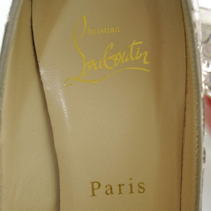 Christian Louboutin Crepe Satin Sequins Sobek 140 Pumps 37.5 8 of 8