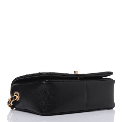 Chanel Caviar Quilted Small Fashion Therapy Flap Bag Black 4 of 14