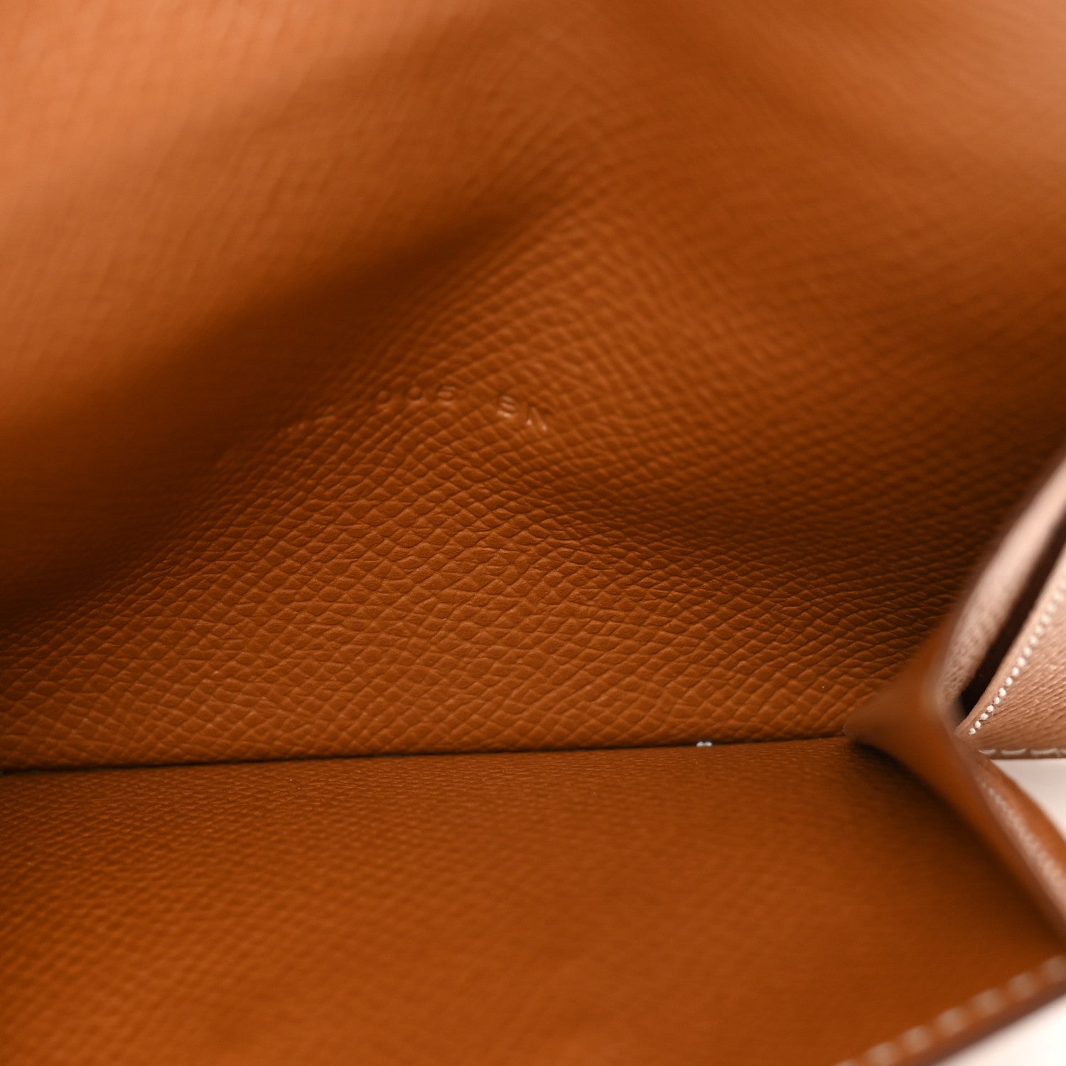 Hermes Epsom Kelly Pocket Compact Wallet Gold 5 of 8