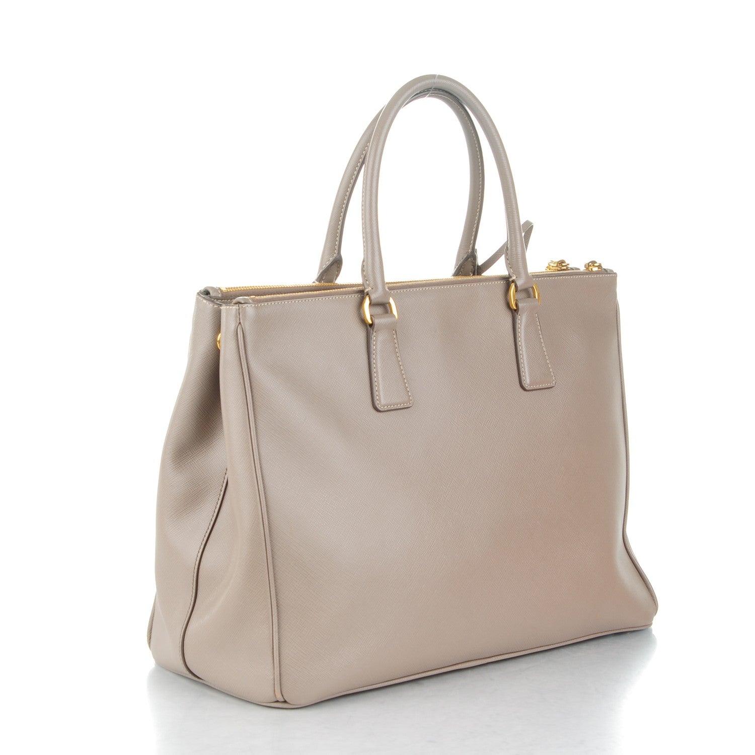 Prada Saffiano Large Galleria Double Zip Tote Argilla 3 of 12