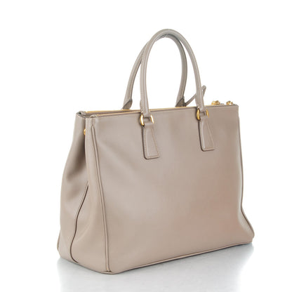 Prada Saffiano Large Galleria Double Zip Tote Argilla 3 of 12