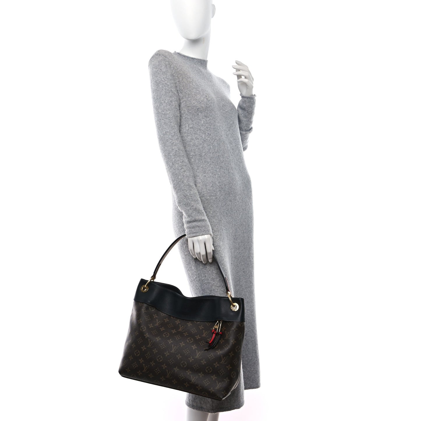 Monogram Tuileries Hobo Black