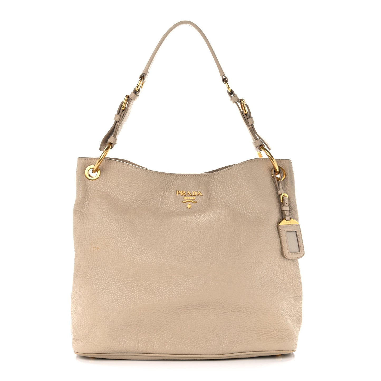 Vitello Daino Sacca Hobo Sabbia