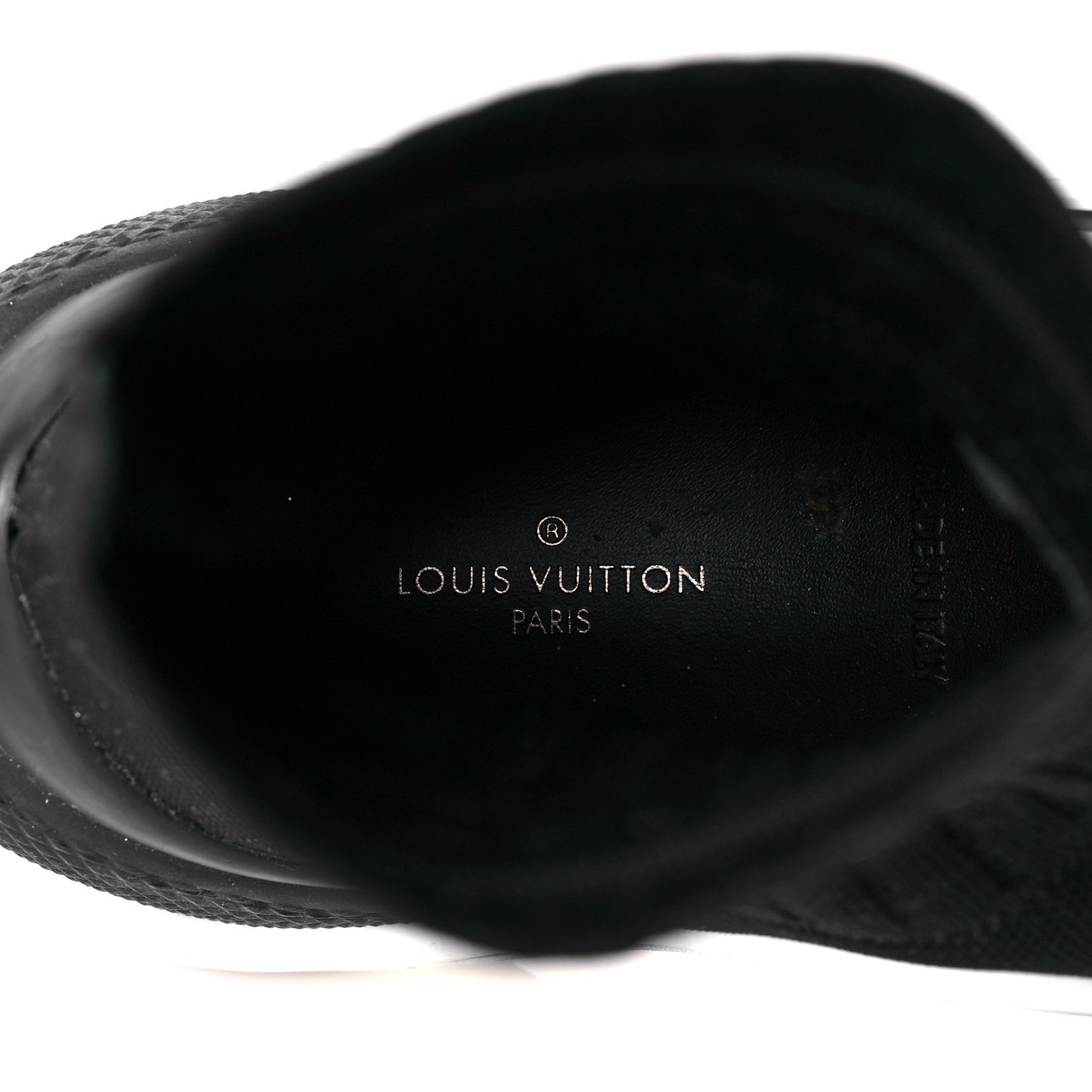 Stretch Textile LV Archlight Sneaker Boots 36 Black Blue