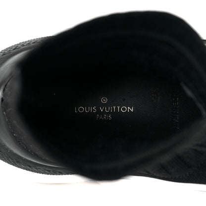 Louis Vuitton Stretch Textile LV Archlight Sneaker Boots 36 Black Blue 8 of 12