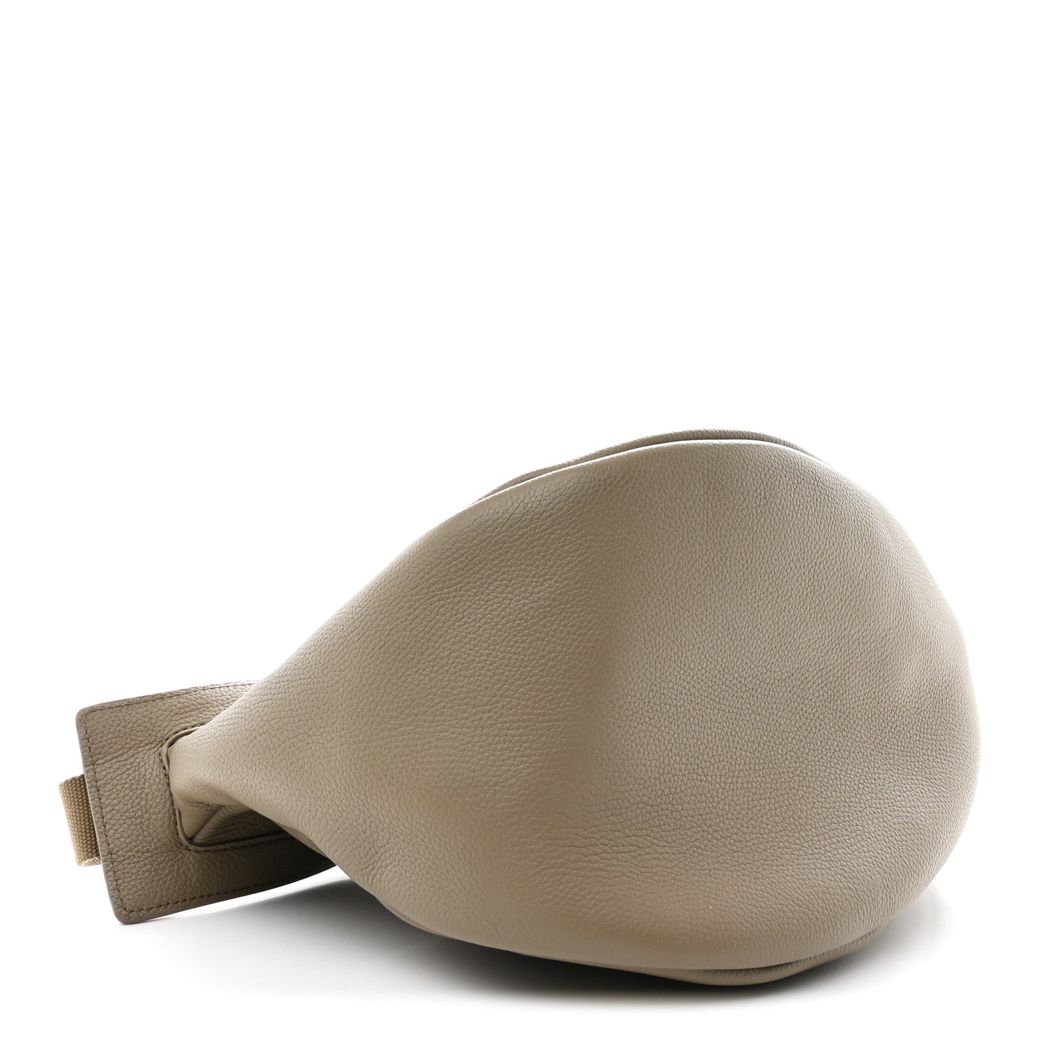 The Row Grained Calfskin Large Slouchy Banana Bag Elephant 4 of 10