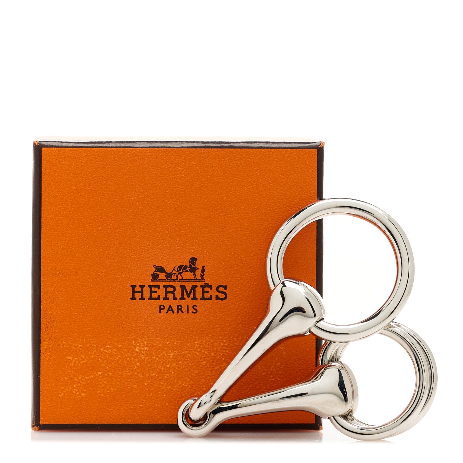 Hermes Palladium Large Mors Scarf Ring 4 of 4