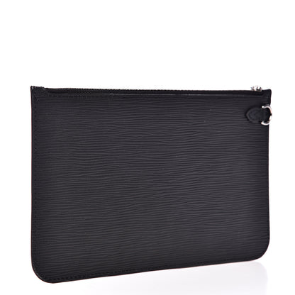 Louis Vuitton Epi Neverfull Pochette MM GM Black 2 of 5