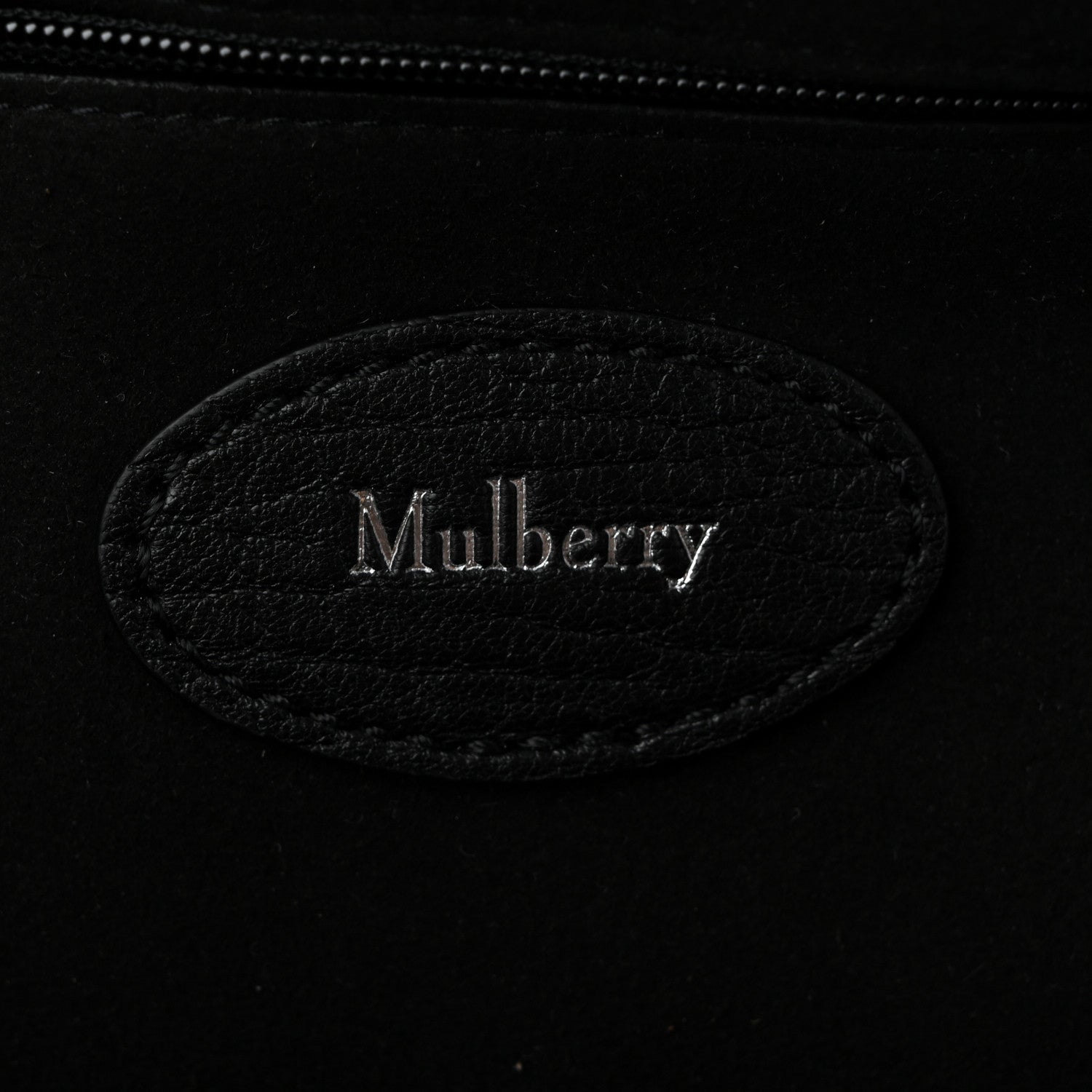 Mulberry Natural Grain Small Bayswater Satchel Black 6 of 9