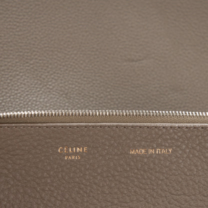 Celine Soft Grained Calfskin Medium Phantom Luggage Cabas Souris 6 of 7