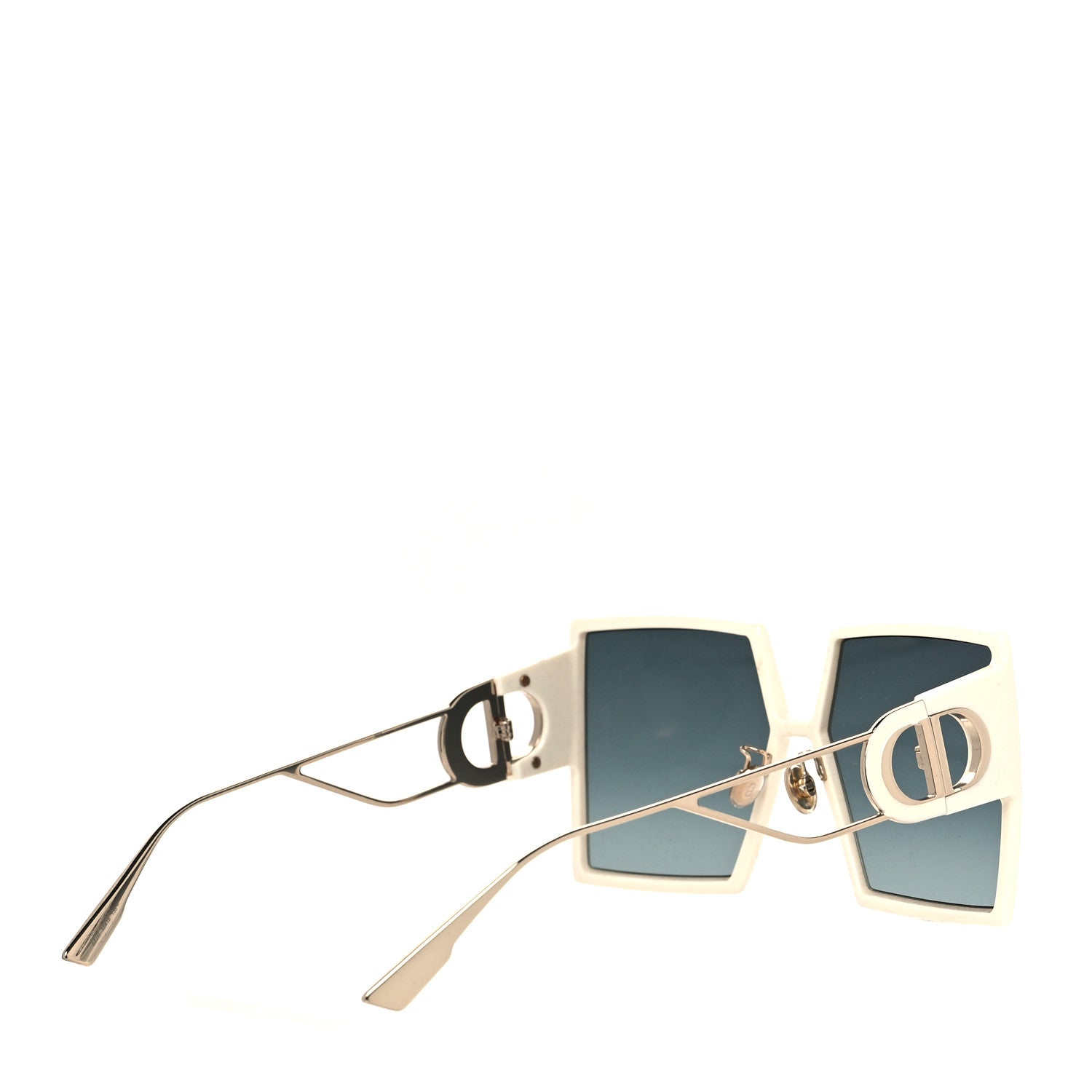 Christian Dior Square 30 Montaigne Sunglasses White 4 of 8
