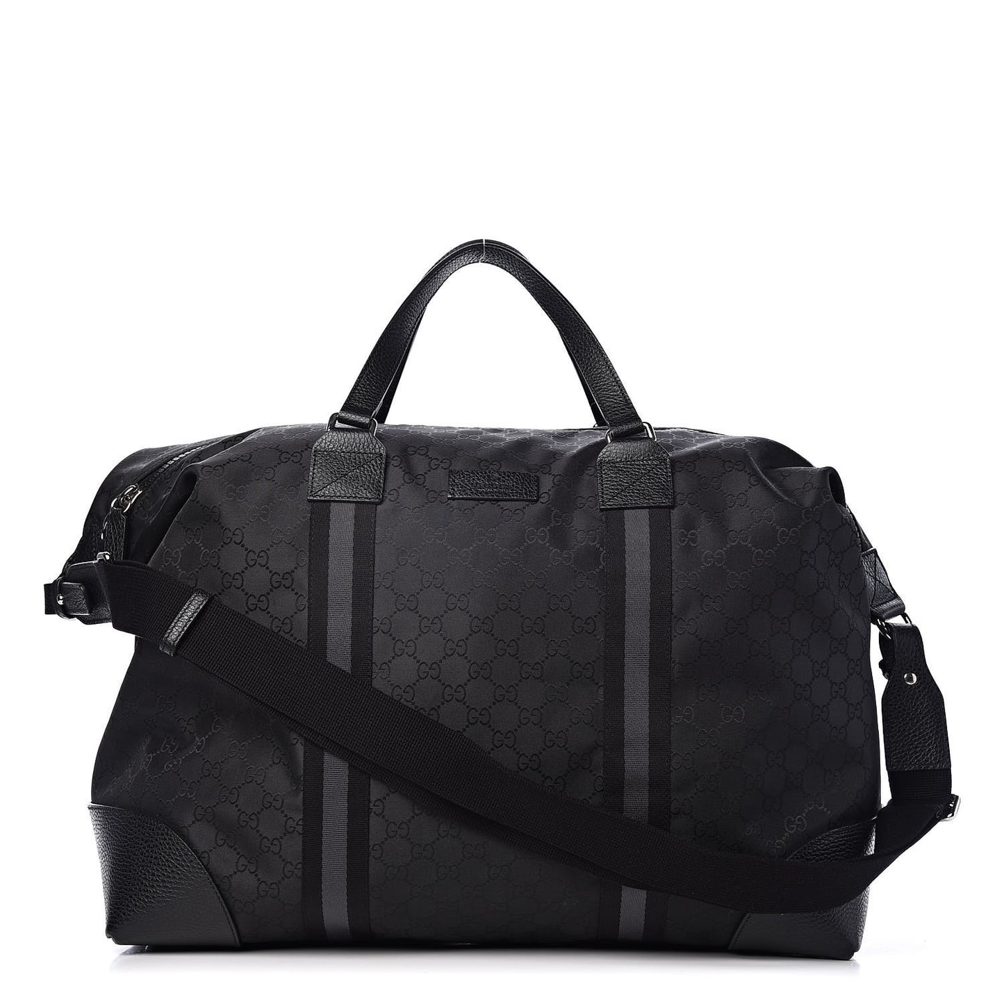 Nylon Monogram XL Duffle Bag Black