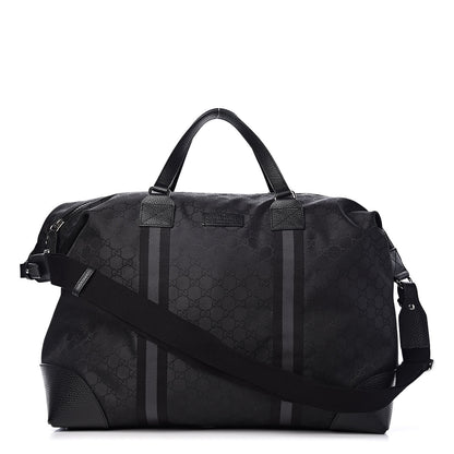 Gucci Nylon Monogram XL Duffle Bag Black 1 of 12