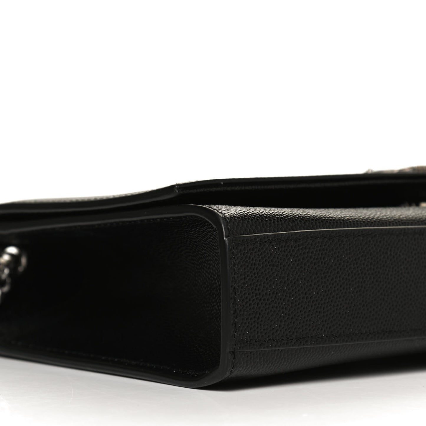 Grain De Poudre Medium Classic Monogram Kate Tassel Satchel Black