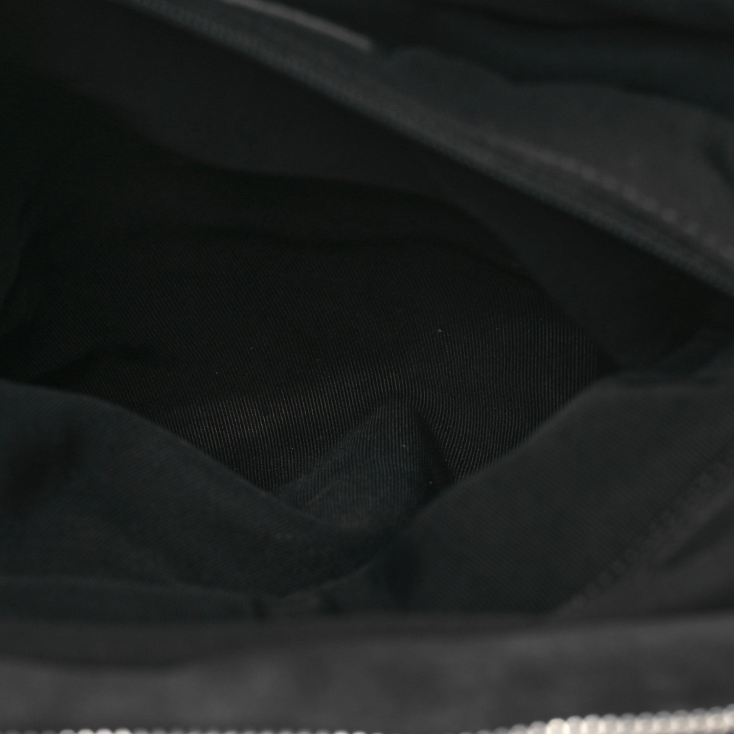 Chanel Aged Calfskin Chevron Large Soft Bowling Bag Black 7 of 17