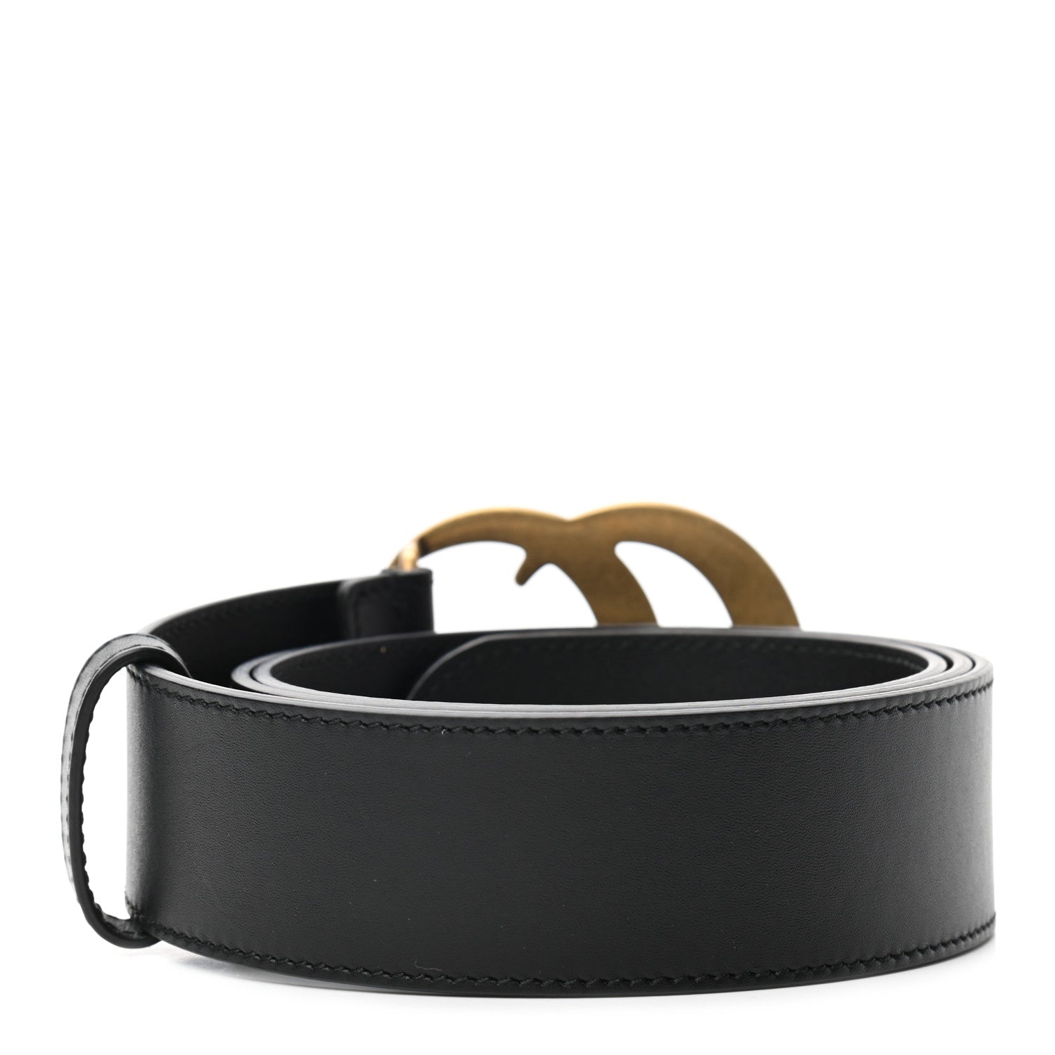 Gucci Calfskin Double G 40mm Belt 90 36 Black 2 of 5