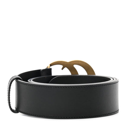Gucci Calfskin Double G 40mm Belt 90 36 Black 2 of 5