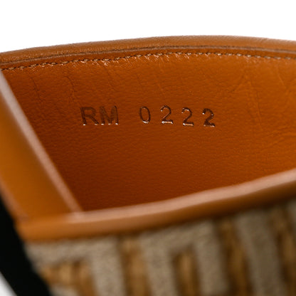 Givenchy Canvas Raffia 4G Logo Mule Slide Sandals 40 Beige 6 of 10